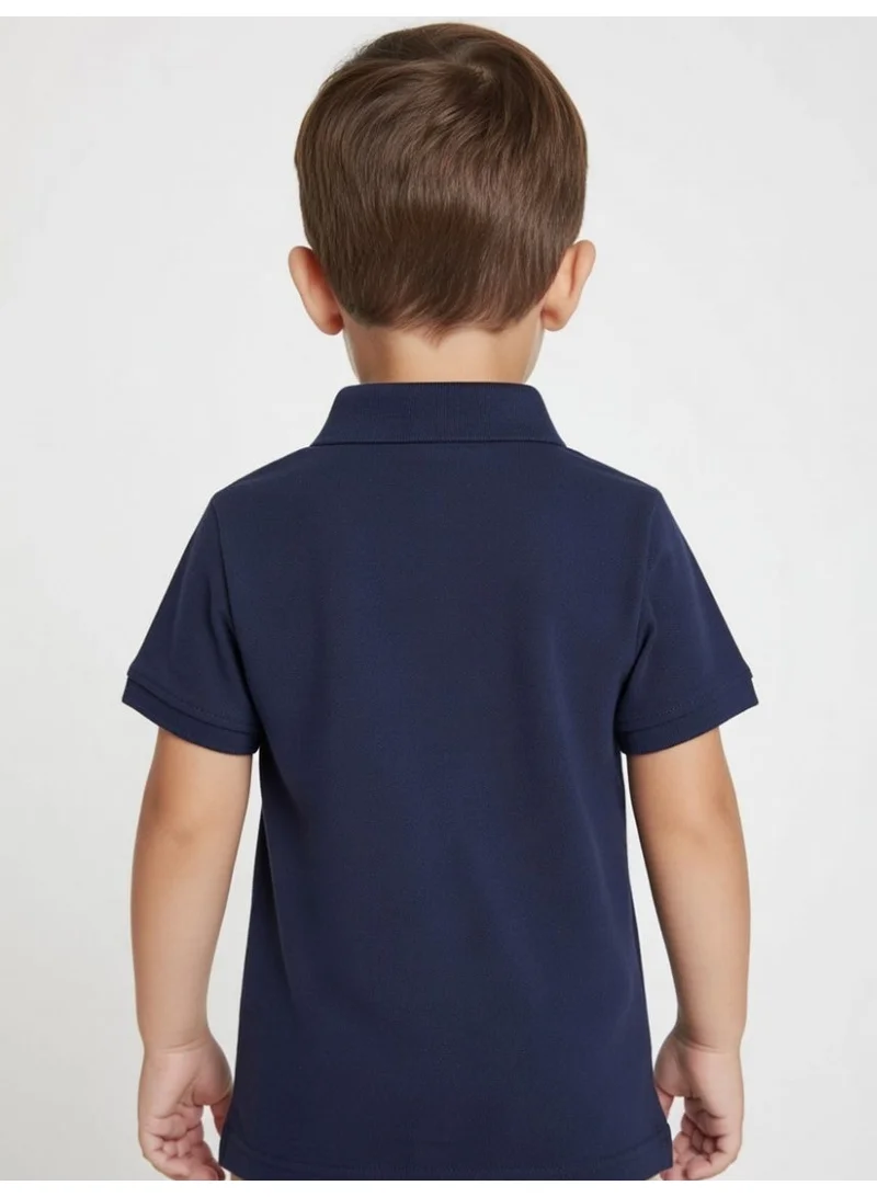 SPIDERMAN Spiderman | Boys Polo T-Shirt | Navy